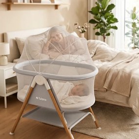 Detská cestovná postieľka DREAM 20 sivá