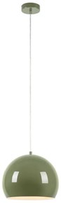 Zelené závesné svietidlo s kovovým tienidlom ø 28 cm Pop – Markslöjd