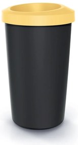 Set košov na triedený odpad, okrúhle, 4 x 45 l, farebná