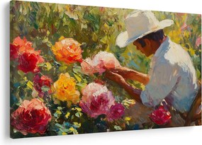 Obraz - Záhradník (90x60 cm)