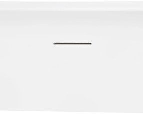 Rea Milano, voľne-stojaca vaňa 152x73 cm so sifónom a zátkou click-clack, biela, REA-W2000