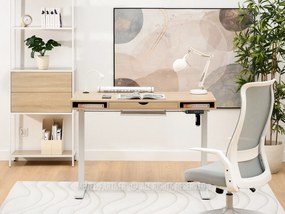 PC stolík Osto 120 (sonoma + biela). Vlastná spoľahlivá doprava až k Vám domov. 1109831