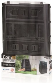 Kompostér, 850 l, čierna
