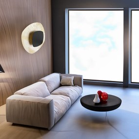 Toolight Toolight, LED nástenné svietidlo, 13W, APP1270, čierna-zlatá, OSW-06583