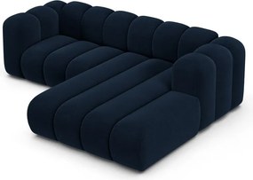 Tmavomodrá rohová pohovka (pravý roh) Lupine – Micadoni Home