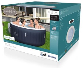 Lay-Z-Spa Miami Air Jet Jacuzzi BESTWAY 6001C