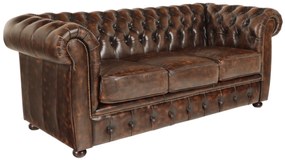 furniture-nabytek.cz - Chesterfield sedačka trojmiestna Liverpool