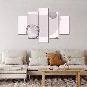Obraz - Fialový minimalizmus N⁰2 (150x105 cm)