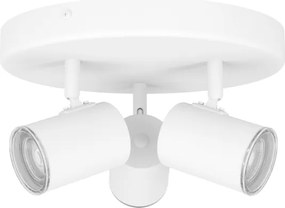 Eglo 901962 - Kúpeľňové bodové svietidlo CONSUMA 3xGU10/5W/230V IP44 biela