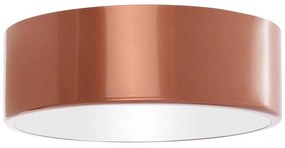 Stropné svietidlo so senzorom CLEO 1xE27/40W/230V pr. 20 cm medená