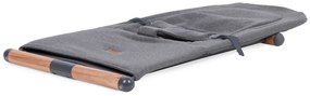 Lehátko skladacie Evolux Natural Anthracite
