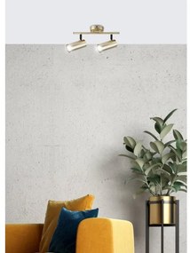 Bodové svietidlo COLLY 2xGU10/15W/230V zlatá