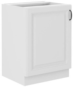 Kuchynská skrinka STILO biely mat/biely 60d 1f bb