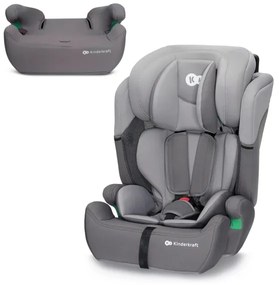 KINDERKRAFT - Autosedačka COMFORT UP i-Size (76-150 cm) svetlošedá