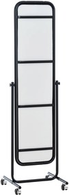 Stojace zrkadlo Medusa 317222 - 166x48x45 cm - Čierna