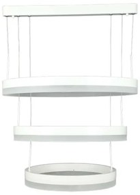 LED Stmievateľný luster na lanku LED/86W/230V 3000K biela