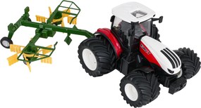 Ramiz Traktor + R/C hrable 1:24 Červená