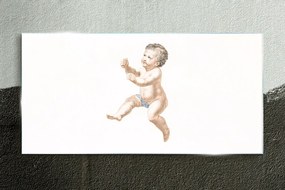 Obraz na skle Kreslenie dieťaťa