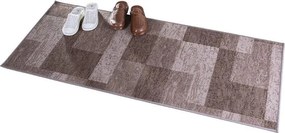 Kusový koberec ICONA hnedá 67 x 250 cm