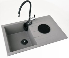 Kuchynská drezová batéria FLEXI - Čierna