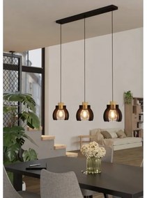 Eglo 43925 - Luster na lanku STILLINGTON 3xE27/40W/230V