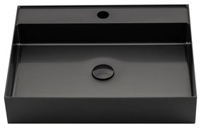 Čierne antikoro umývadlo 55x42 cm Aurum – Sapho