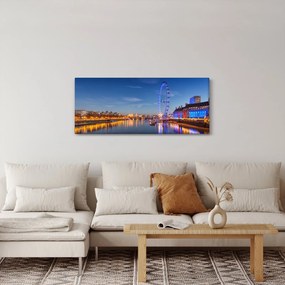 Obraz London Eye (120x50 cm)