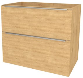Mereo, Mereo Mailo, kúpeľňová skrinka 101 cm, chróm madlo, Multidecor, Dub Arlington, MER-CN592SDARL