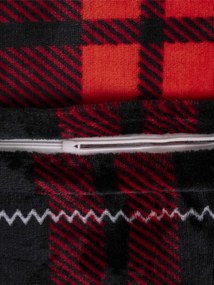 Francúzske obliečky mikroplyš Exclusive – Scot červené
