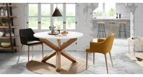 Jedálenský stôl Kave Home Nori, ⌀ 135 cm