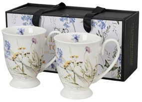 Porcelánový hrnček na nohe Royal Melody 340 ml sada 2ks