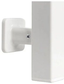 Kúpeľňový rebríkový radiátor s termostatom AVANGARD 459W/230V 120,6cm IP44 biely pravostranný