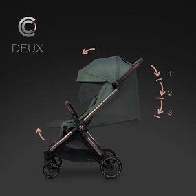 Športový kočík pre dvojčatá Cavoe DEUX Laura