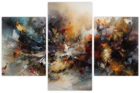 Obraz - Abstraktná grafika (90x60 cm)