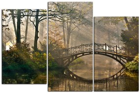 Obraz na plátne - Starý most  1139D (135x90 cm)