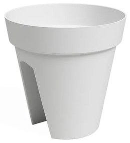 Kvetináč na zábradlie z recyklovaného plastu ø 30 cm Capri – Artevasi