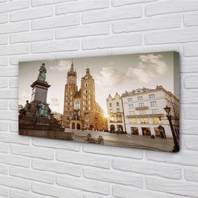 Obraz na plátne Memorial Church Krakow 125x50 cm