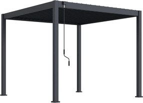 Bioklimatická pergola ECO 3x3 m, oceľ - voľne stojaca