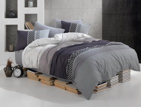 Bavlnená obliečka Eifel Sivá