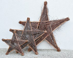 Vánoční dekorace hvězda Rozmery (cm): 60x60