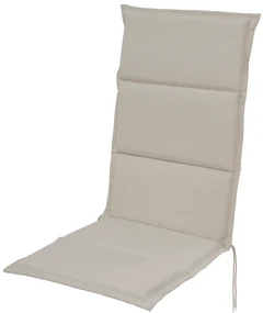 Sunfun Poduška s vysokou opierkou Elba, 120 × 50 cm, svetlo béžová