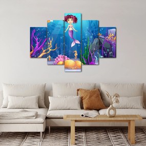 Obraz - Vodná víla (150x105 cm)