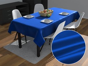 Biante Saténový obdĺžnikový obrus polyesterový Satén LUX-L053 Kráľovská modrá 60x100 cm
