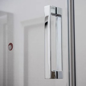 Jednokrídlové sprchové dvere OBDNL(P)1 s pevnou stenou OBDB Pravá 90 cm 80 cm 200 cm