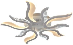 LED Stmievateľný prisadený luster LED/65W/230V 3000-6500K biela + diaľkové ovládanie