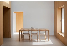 Jedálenský stôl z dubového dreva 90x200 cm Derven – Gazzda