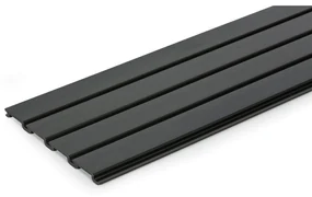 Závesný panel STORIA, 300 x 17 x 1220 mm, čierna