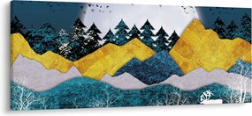 Obraz - Polárna krajina (120x50 cm)