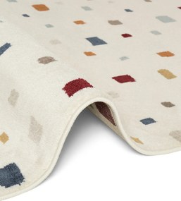 Hanse Home, Detský koberec Adventures 106419 Cream Multicolor kruh, 160x160 (priemer) kruh, viacfarebná, detská izba