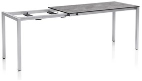 Cubic HPL rozťahovací stôl antracit 140-210 cm